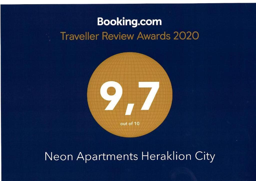 Neon Apartment, Modern, High Quality, Central Apt, Heraklion City ภายนอก รูปภาพ