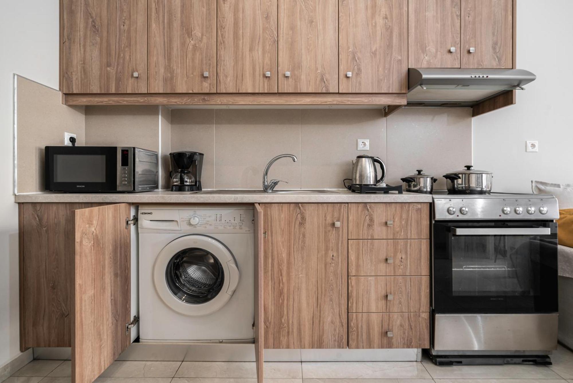 Neon Apartment, Modern, High Quality, Central Apt, Heraklion City ภายนอก รูปภาพ